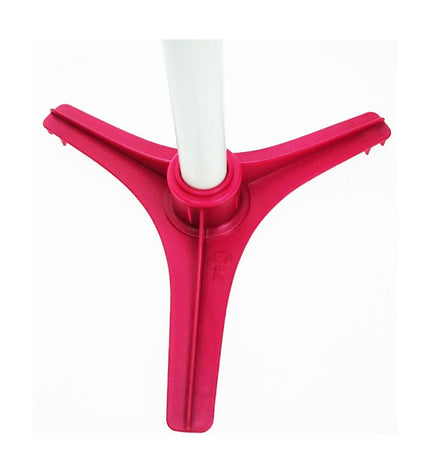 Pink Reig Kid Guitar with Microphone, colorful children's toy musical instrument for kids' play and music activities.