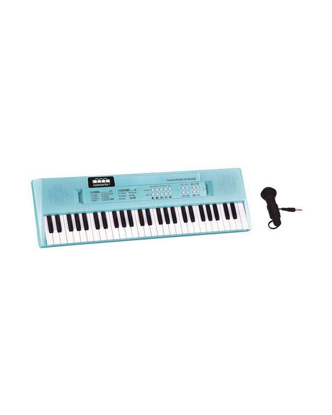 Reig blauw educatief speelgoed microfoon for kids, colorful musical instrument and learning toy for children’s play and education.