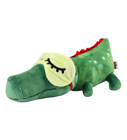 Fisher-Price crocodile plush toy, 30 cm soft stuffed animal suitable for children, featuring a friendly crocodile design.