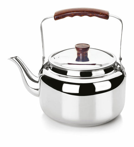 Ibili coffee maker in stainless steel with 1.45L capacity, silver color, suitable for home brewing of coffee and tea.
