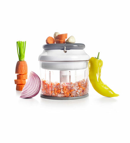 Ibili rotary cheese grater made of stainless steel and plastic, compact size 12.5 x 13 cm for kitchen use.