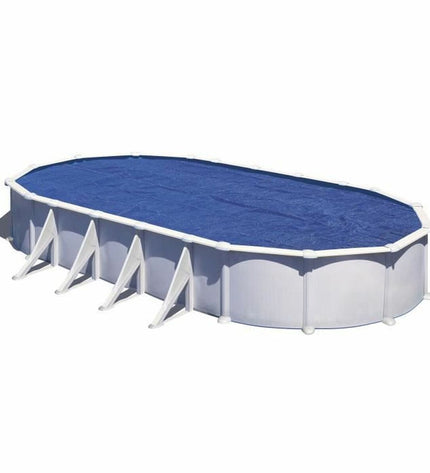 Blue Gre swimming pool cover for gardens, suitable for pools, jacuzzis, and outdoor pool accessories