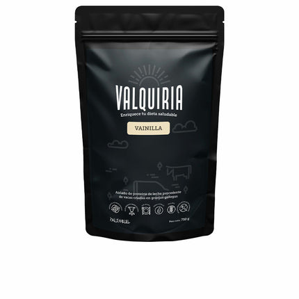 Paleobull Valquiria Vanille Melkeiwit voedingssupplement in een pot, geschikt voor dieet en gezondheid, met vanille smaak.