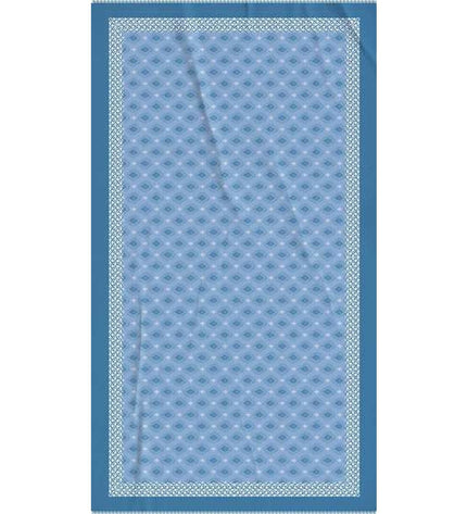 Secaneta badstof sarong secaneta remann in white and beige, 100x180 cm, soft absorbent towel for home and bathroom use