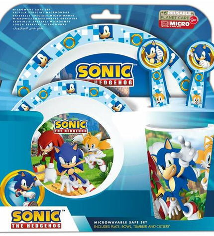 Sonic Picknickset voor kinderen, geschikt voor outdoor kamperen en wandelen, inclusief speelgoed en picknickproducten