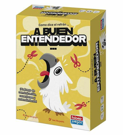 Falomir educational game with colorful cards and game pieces, designed for kids' learning and entertainment.