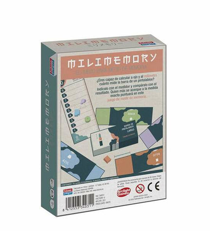 Falomir Millimemory educational game with colorful cards for memory skills and family fun, designed for children.