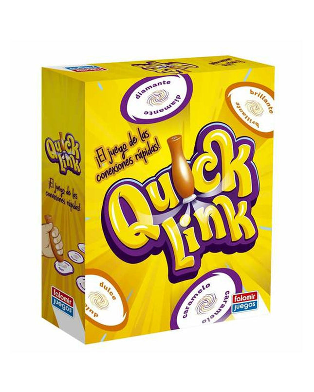 Falomir Quick Link educational game with colorful interconnected plastic pieces for children’s learning and play.