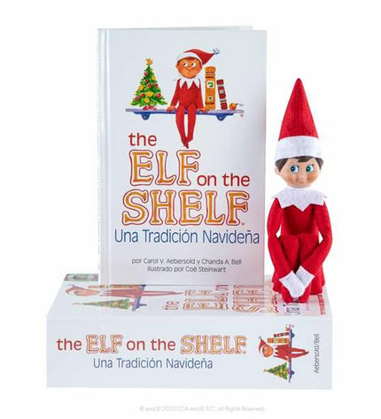 Cefatoys Elf On The Shelf soft toy set with three playful elf figures for Christmas holiday fun and imaginative play.