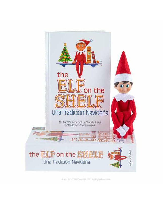 Cefatoys Elf On The Shelf soft toy set with three playful elf figures for Christmas holiday fun and imaginative play.