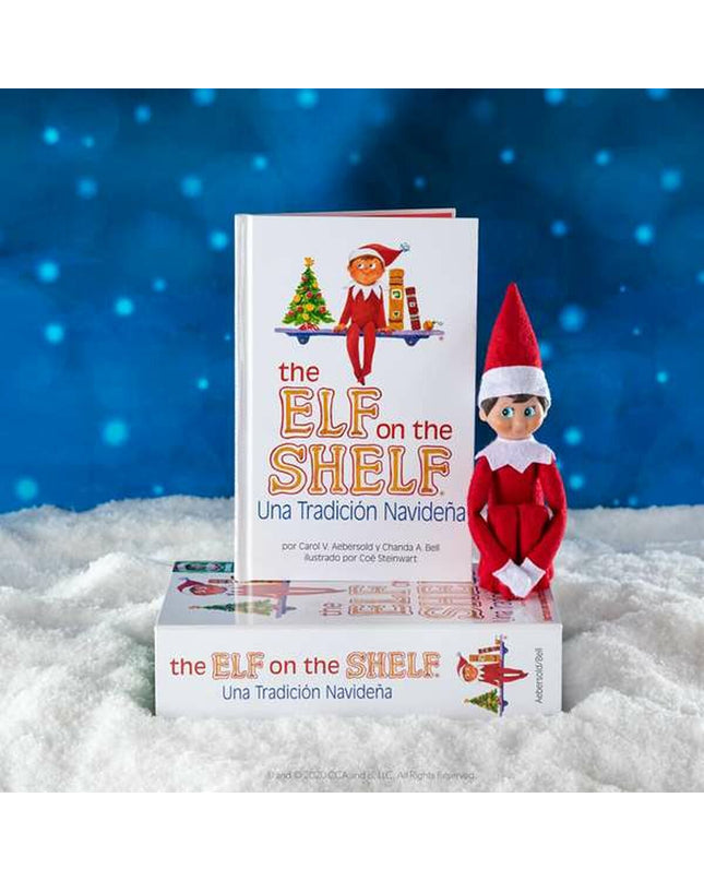 Cefatoys Elf on the Shelf Christmas soft toy set with three pieces, featuring a playful elf figure for holiday decorations and play.