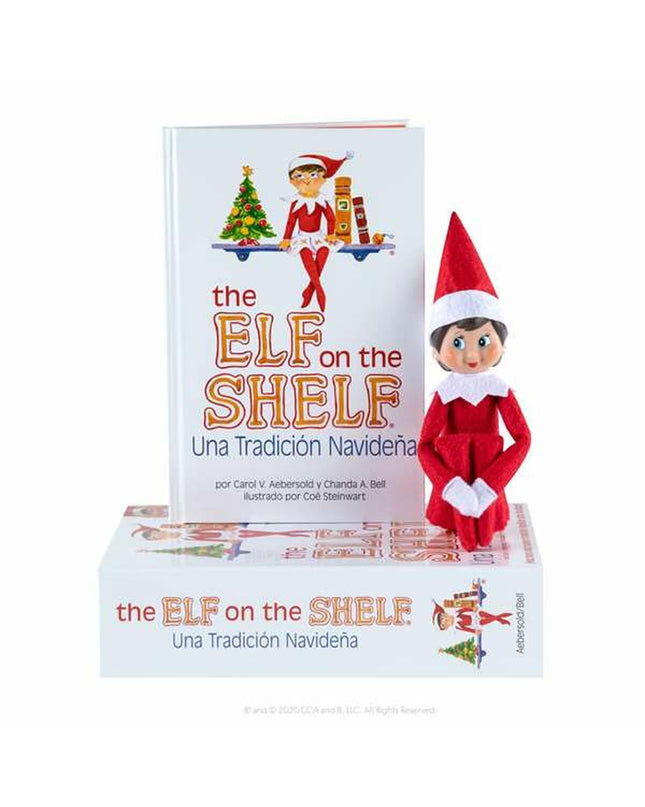 Cefatoys Elf On The Shelf Christmas soft toy set with three elf figures for holiday play and decoration.