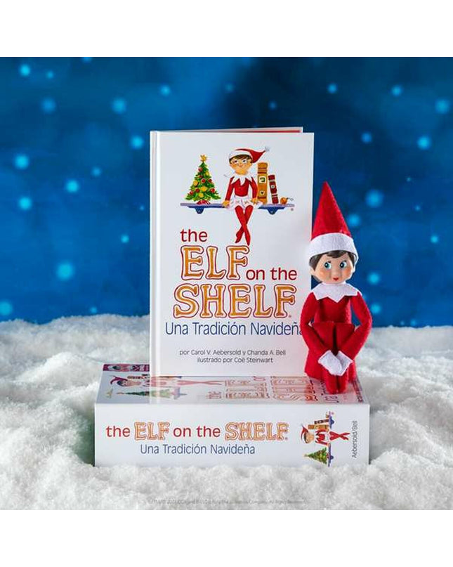 Cefatoys Elf On The Shelf Christmas soft toy set with three playful elf figures, perfect for holiday decorations and imaginative play.