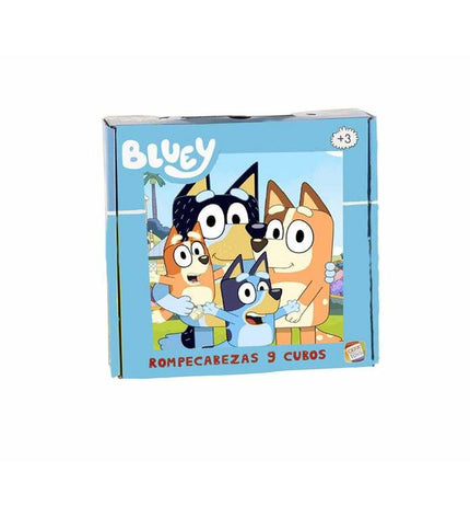 Cefatoys puzzle with 9 pieces, measuring 21x22x6 cm, colorful wooden brain teaser game for children.