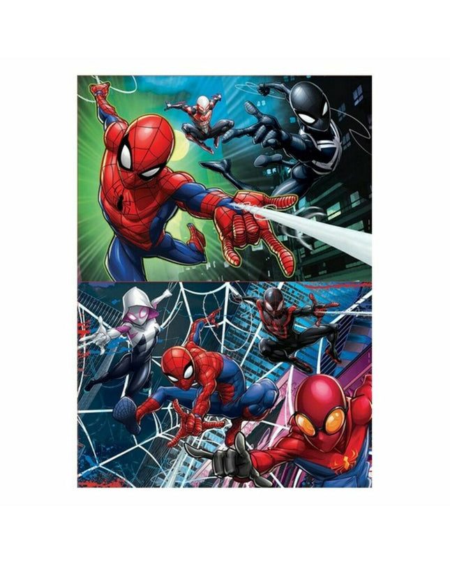 Educa Spider-Man puzzle with 100 pieces, colorful image of Spider-Man from the puzzle toy and games collection.