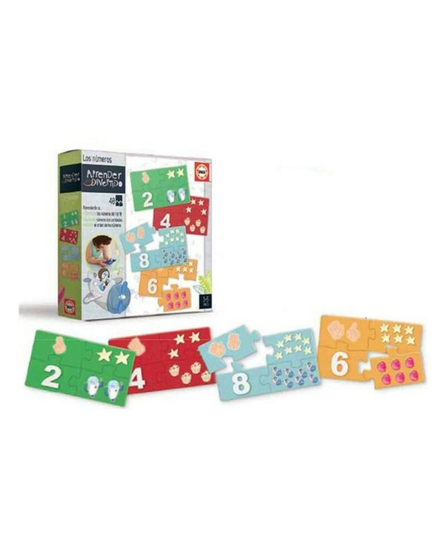 Educa Kinderpuzzel 18695, colorful educational jigsaw puzzle for children, featuring vibrant images and interlocking pieces.