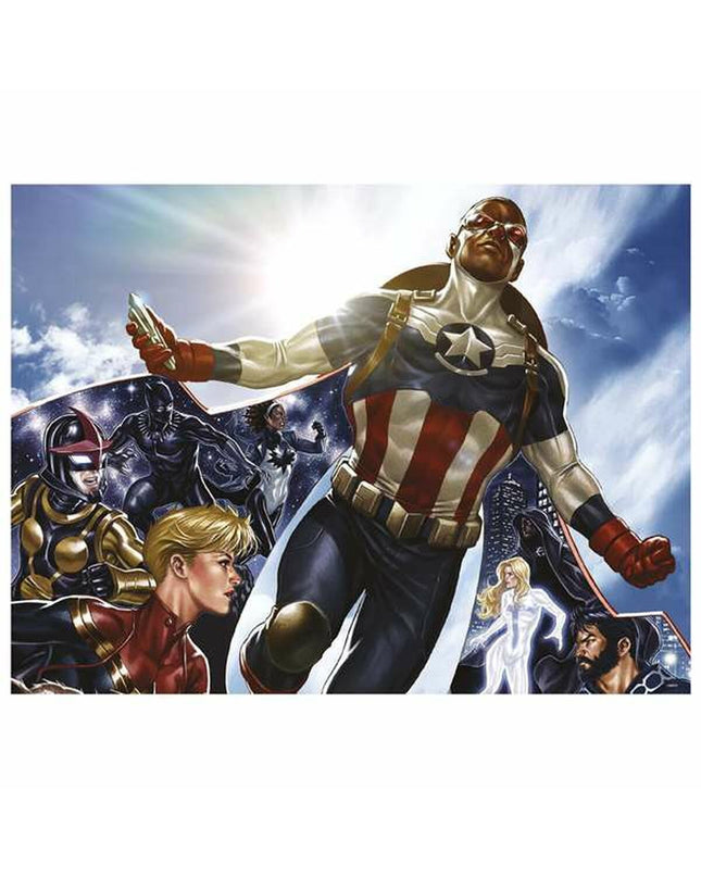 Educa Marvel 3D puzzle featuring a detailed Marvel superhero figure, perfect for educational and brain-teasing fun.