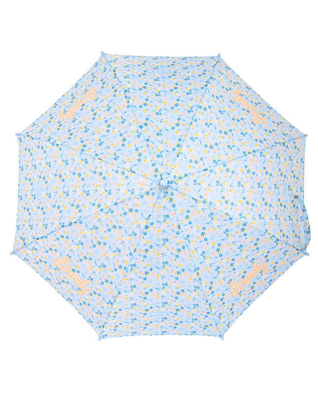 Blue Moos Lovely umbrella with 86cm diameter, compact bagage style umbrella, featuring a sturdy frame and vibrant design.