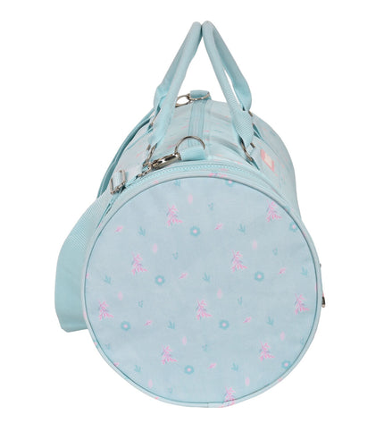 Turquoise Moos Sporttas for outdoor activities, measuring 54x24x24 cm, with durable fabric and spacious main compartment.
