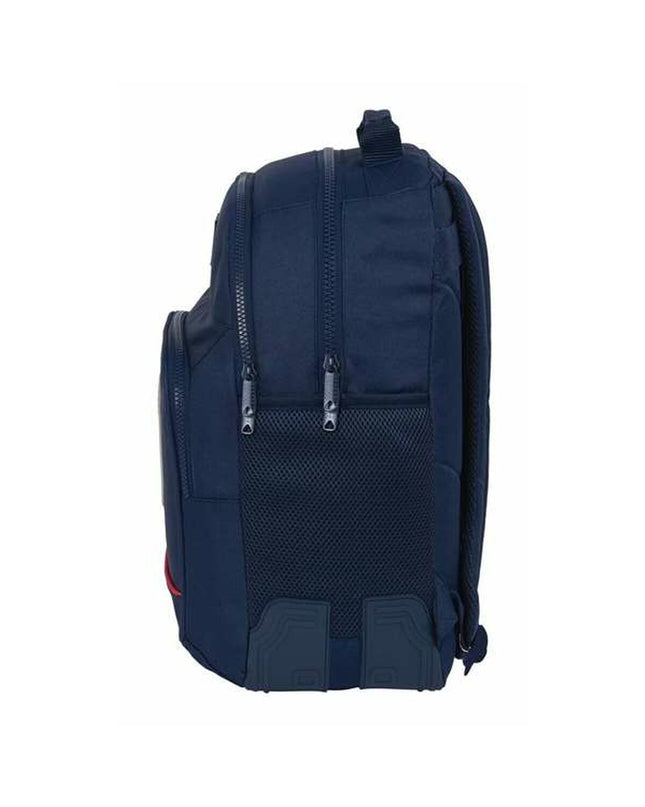 BlackFit8 Sporttas in black for outdoor and sports use, featuring durable design and spacious compartments for fans.
