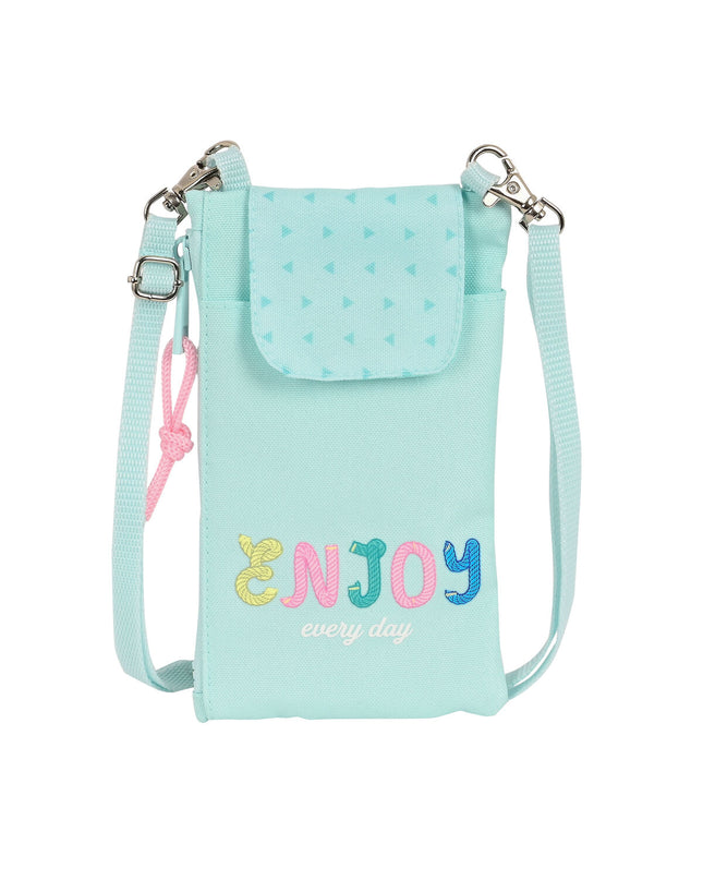 BlackFit8 green Zak wallet with cardholder and compartments, designed for mobile and cash storage, compact and stylish.