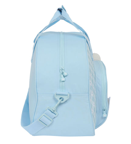Blue Glow Lab Sporttas Glow Lab Cisnes Licht outdoor sports bag with handles, measuring 48x33x21 cm, featuring a sleek design.
