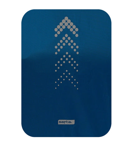 Safta waterproof small blue backpack hoes for outdoor sports and fan products, featuring marine blue color and durable material.