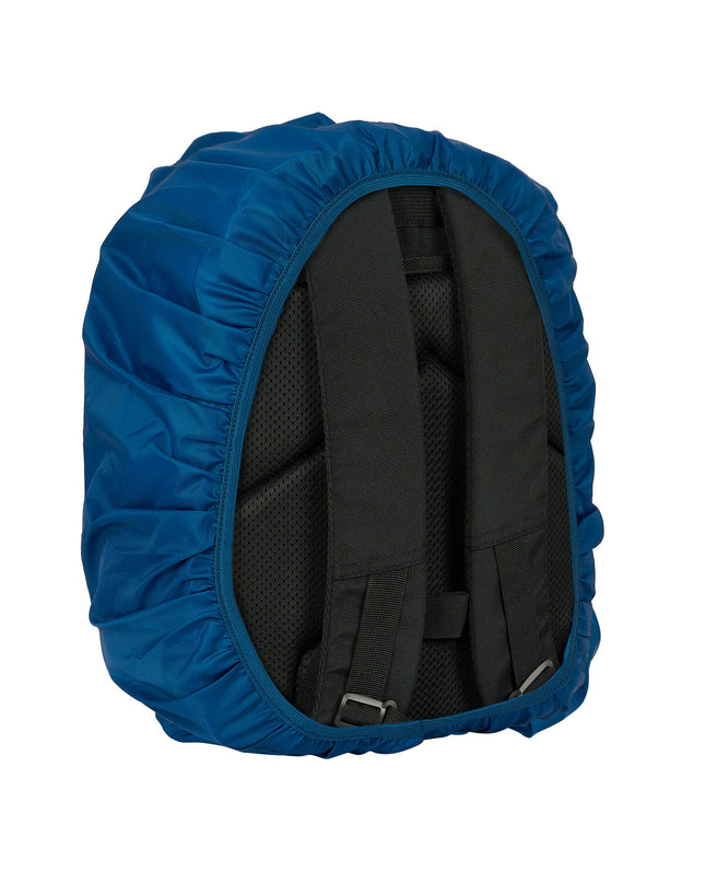 Safta waterproof large marine blue backpack hoes for outdoor sports and fan products, designed to protect backpack from water.