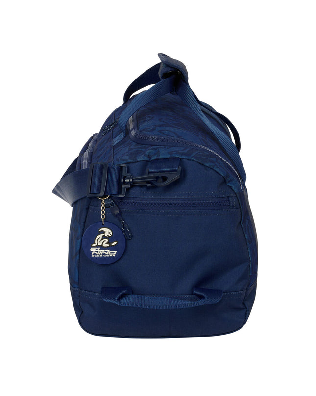 El Niño Paradise marine blue sports and outdoor bag with 50x25x25 cm dimensions, suitable for gym and travel.