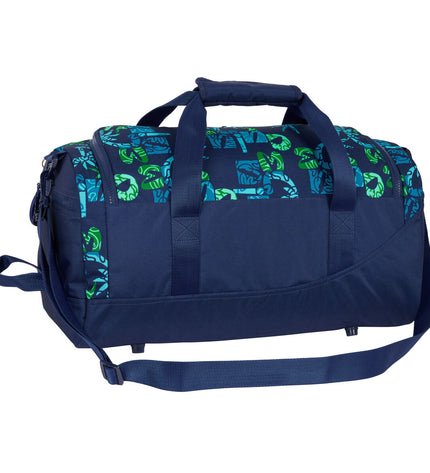 El Niño Sporttas El Niño Glassy Marineblauw, outdoor sports bag with 50x25x25 cm dimensions, featuring durable fabric and handles.