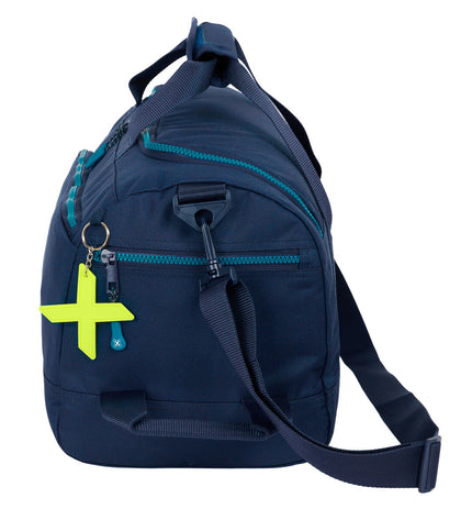 Munich Nautic marine blue sports bag, 50x25x25 cm, outdoor and sport tote with sturdy handles and spacious interior.