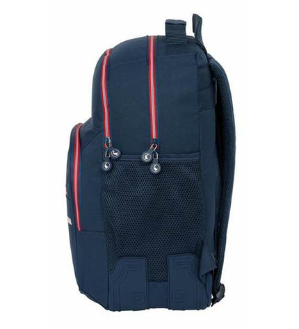 El Ganso Classic marine blue sports and outdoor duffel bag with sturdy handles and zipper closure.