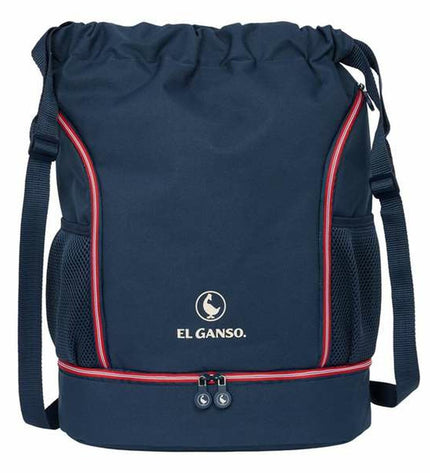 El Ganso Classic sports and outdoor drawstring backpack with logo, designed for fans and active outdoor use.
