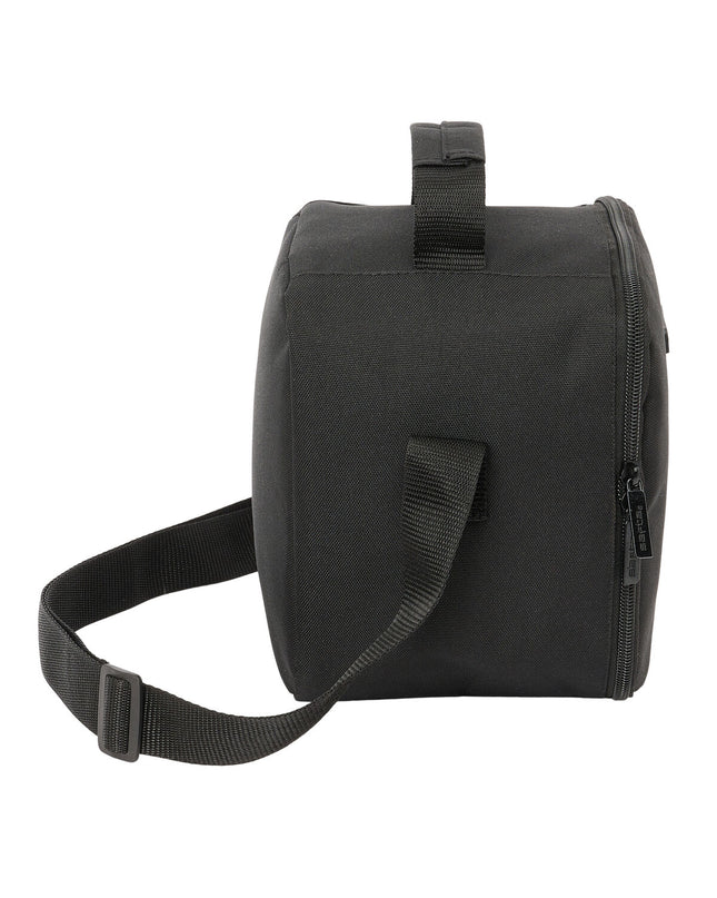 Safta negro koelbox for outdoor camping and hiking, 20x20x15 cm, durable plastic with secure lid for keeping food fresh outside.