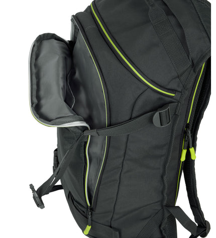 Safta trekking wandelrugzak in grijs, 31L, outdoor sport backpack with adjustable straps and multiple compartments.