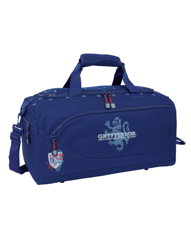 Harry Potter Captain sports bag in navy blue, 50x25x25 cm, with Harry Potter branding, designed for sports and outdoor use.
