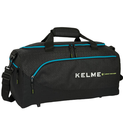 Kelme Iron sports bag in black, designed for outdoor and sports use, featuring durable material and athletic style.