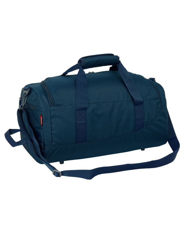 Kelme Epic marine blue sports bag for outdoor and fan activities, featuring durable material and spacious design.