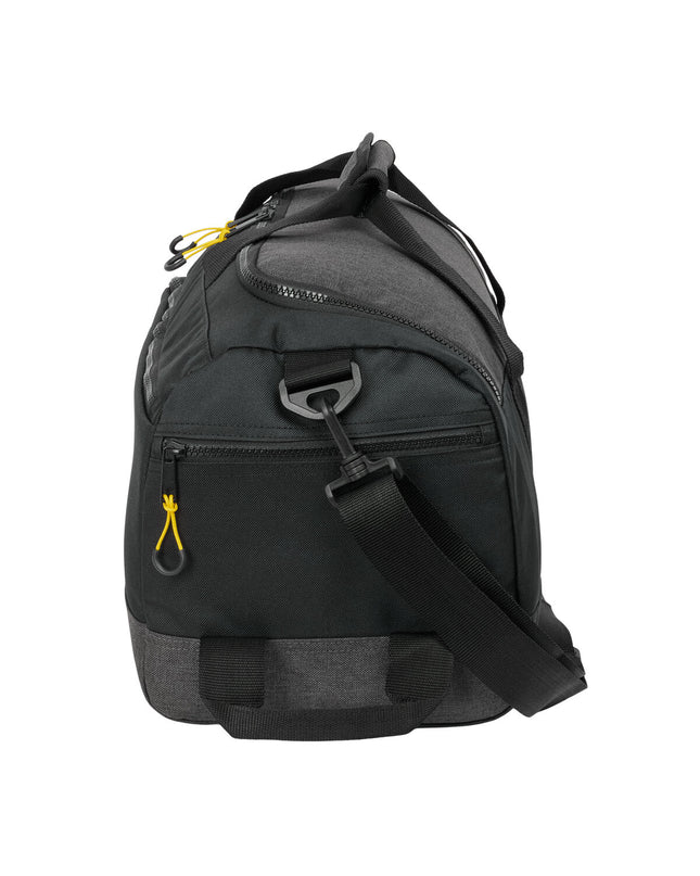 Black Munich Sporttas Topo bag for outdoor and sports fans, featuring a spacious design and durable material.