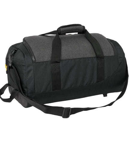 Black Munich Sporttas Topo for outdoor and sports activities, featuring durable fabric and spacious compartments.