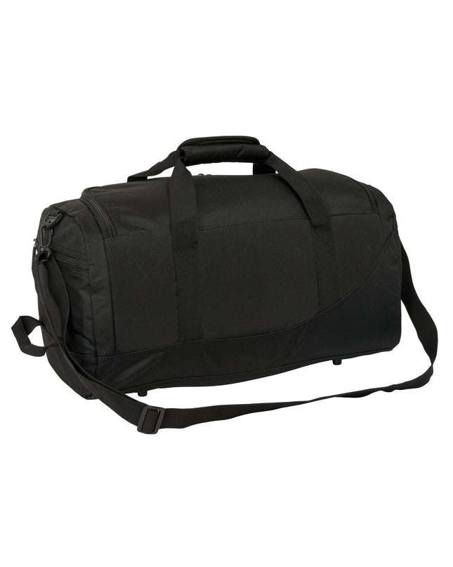 Kappa dark gray sport bag with black handles, measuring 50x25x25 cm, designed for sport and outdoor use.