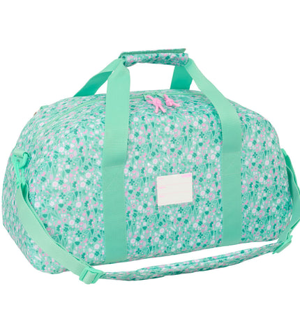 Safta Cuore Munt sport bag in black with handles and zipper, 50x26x20 cm, designed for sports and outdoor activities.