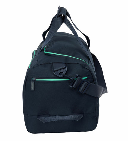 Real Madrid C.F. sports and outdoor sports bag, 50x25x25 cm, with team logo and sturdy handles for carrying sports gear.