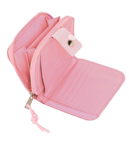 Glow Lab Portefeuille Glow Lab Frutitas, a colorful wallet with cardholders and compartments, designed for organized storage.