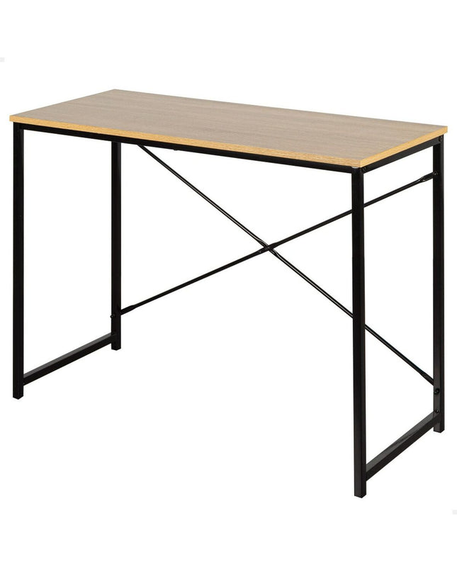 Max Home Bureau Max Home staal melamine spaanderplaat, 100x70x40 cm, sturdy furniture panel for home and kitchen use.