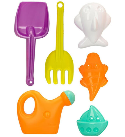 Colorbaby strandspeelgoedset, 27cm, colorful plastic building toys for children, suitable for outdoor play and imaginative games.