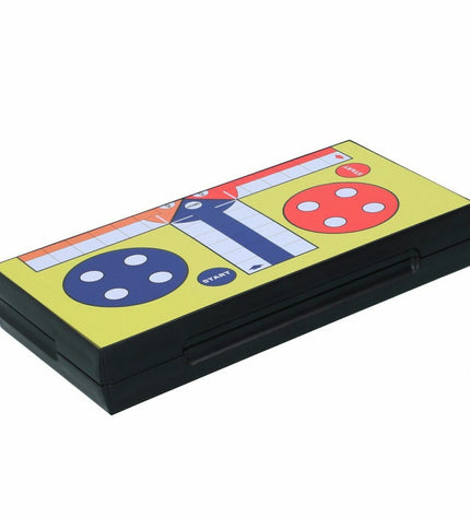 Colorbaby hockeytafel for kids, tabletop game with colorful paddles and goals, perfect for playful entertainment.