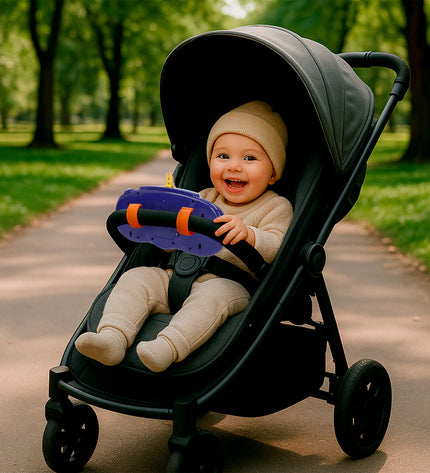 Bluey Clickeez baby toy featuring colorful, clickable buttons and Bluey character design for young children.