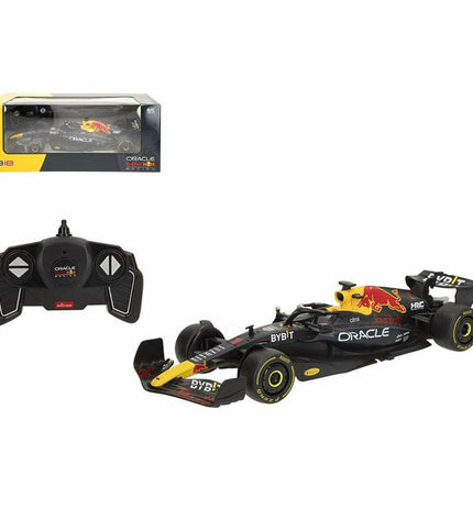 Red Bull RB Racing RB18 F1 remote control toy car, 1:18 scale, detailed plastic model, suitable for children and collectors.