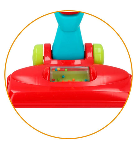 PlayGo 2-in-1 toy vacuum cleaner, playful imitation game, 22.5 x 67 x 15 cm, colorful pretend cleaning toy for kids